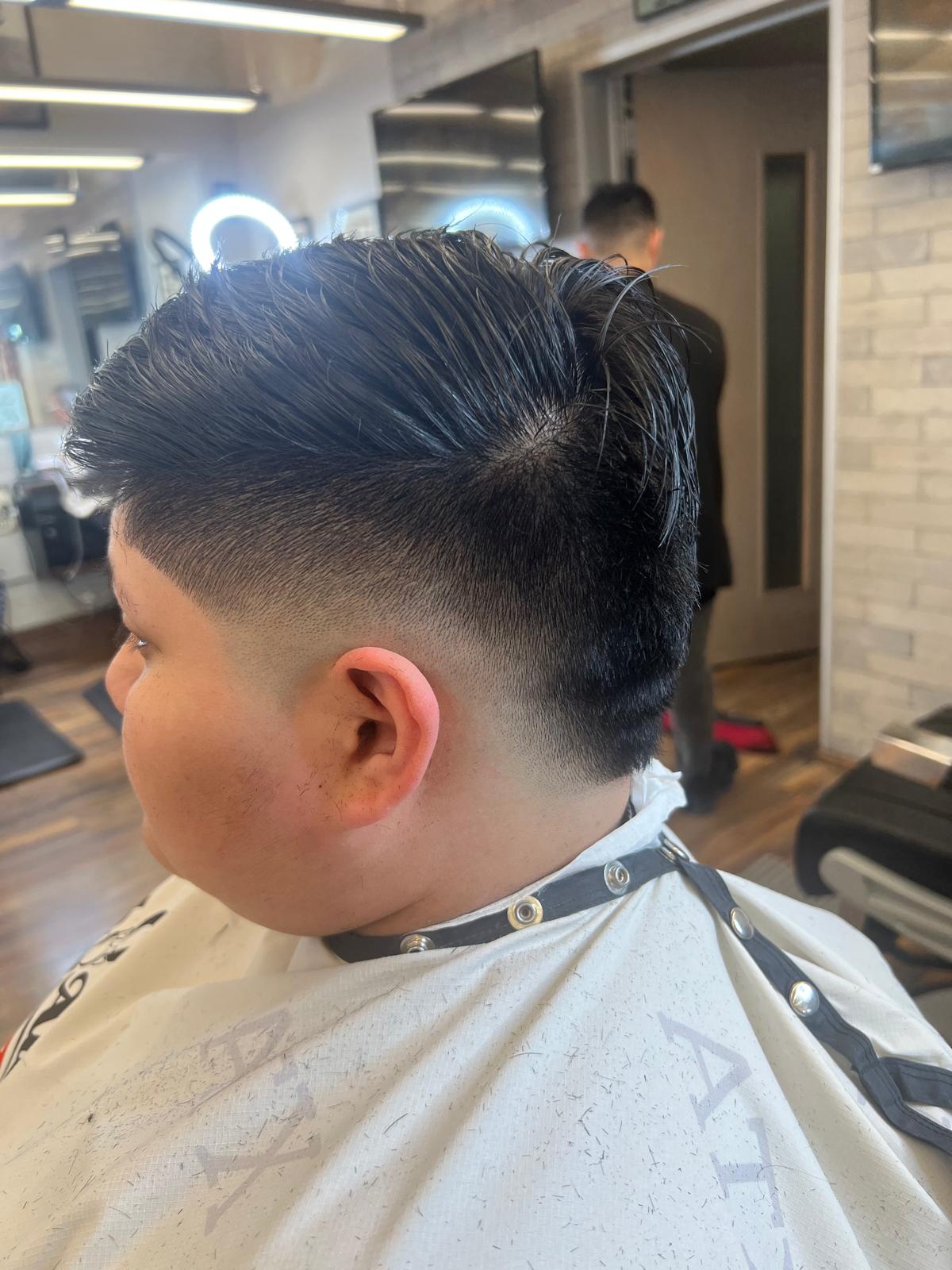 Burst Fade Mohawk 2