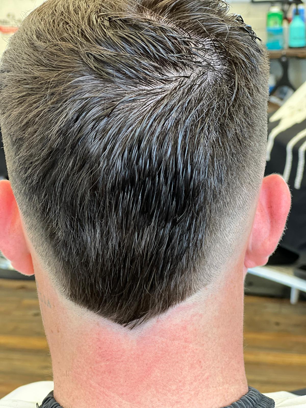 Burst Fade Mohawk