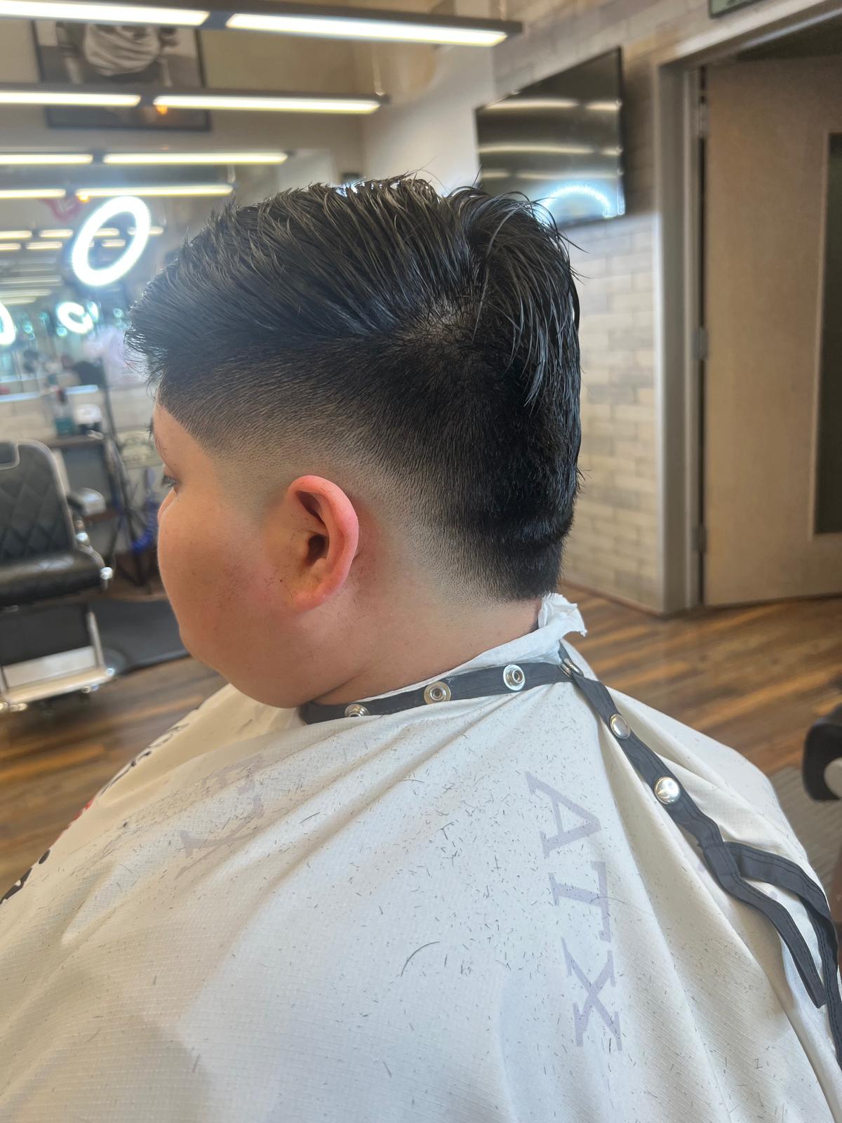 Comb Over Fade