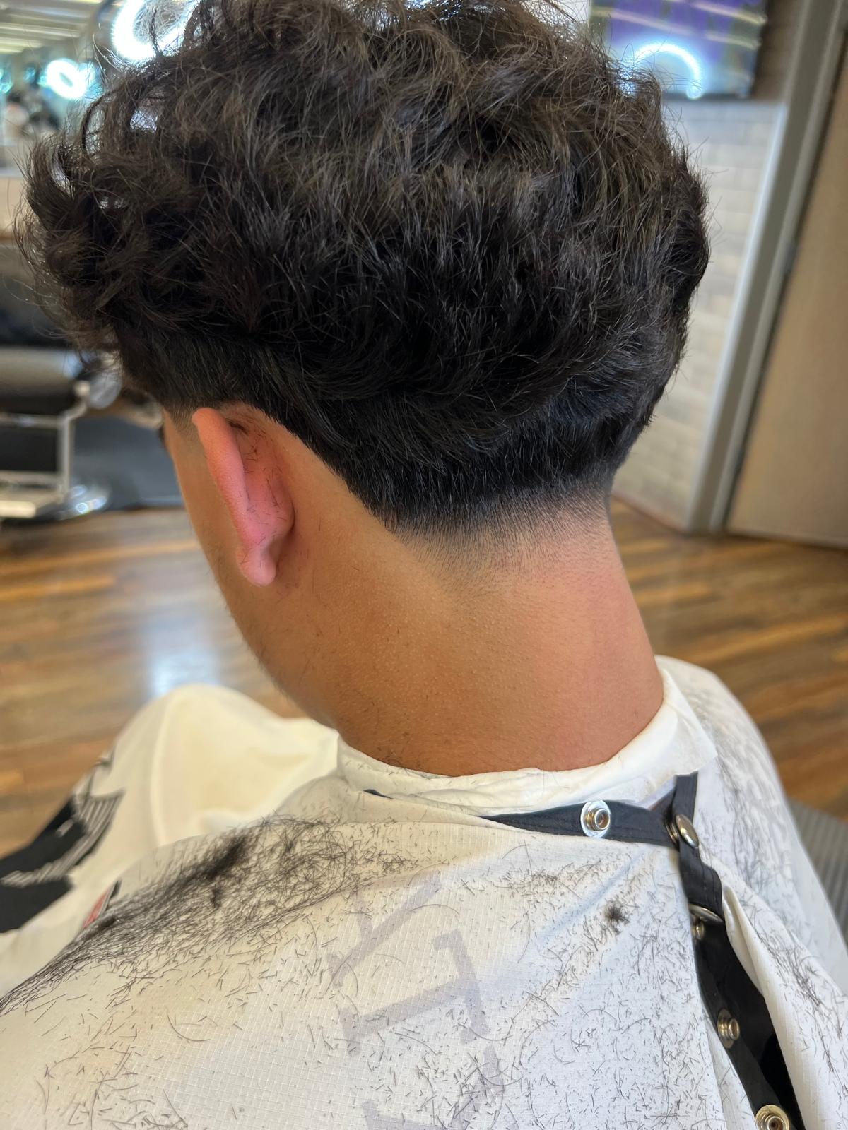 V-Shape Neckline Fade